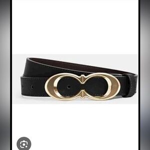 Coach Signature Buckle Belt